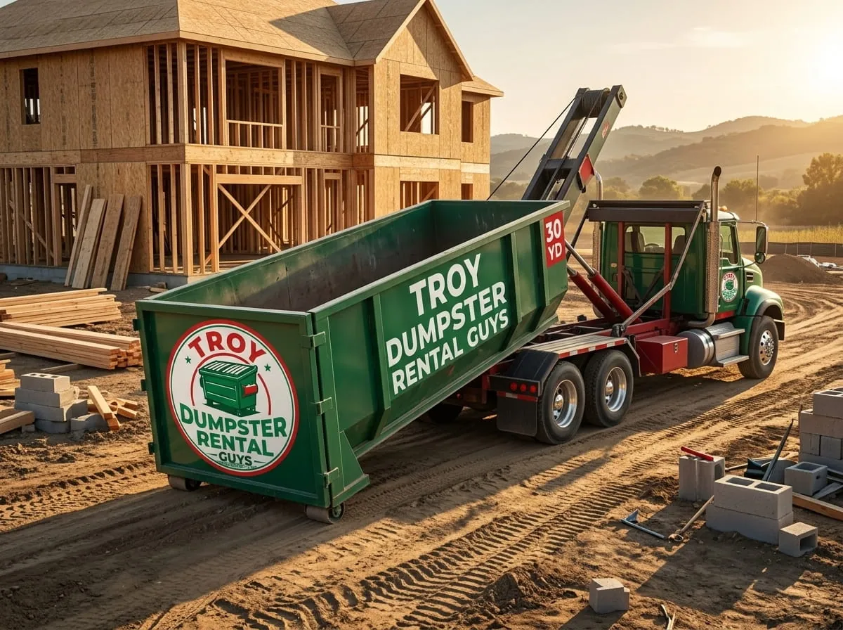 Range of dumpster sizes from Troy Dumpster Rental Guys in Troy, NY